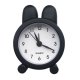 Creative Cute Mini Metal Small Alarm Electronic Clock Small Alarm Clock Table Clock Morning Alarm Clock Retro Portable Bell Desk